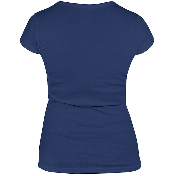 Camiseta Escotada Mujer Trasero